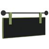 vidaXL Cap de pat suspendat Verde deschis 110 x 55 x 7 cm Catifea