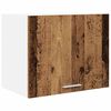 vidaXL Dulap suspendat Lemn vechi și Alb 50 x 31 x 40 cm