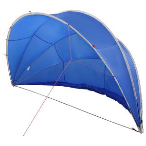 vidaXL Dom pentru piscină 500 x 500 x 236 cm Albastru Azur