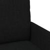 vidaXL Seturi de canapele cu pernă 3 pcs Negru 115 x 56 x 80 cm placaj