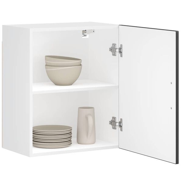 vidaXL Dulap de bucătărie &bdquo;Porto&rdquo; din lemn de lemn negru