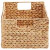 vidaXL Coșuri de depozitare 2 pcs natural 35 x 25 x 17 cm