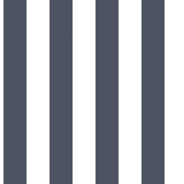 Urban Friends & Coffee Tapet cu dungi, albastru și alb