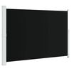 vidaXL Copertină laterală retractabilă de terasă, negru, 200 x 314 cm