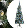vidaXL Brad de Crăciun artificial Verde 150 cm PVC, plastic și oțel