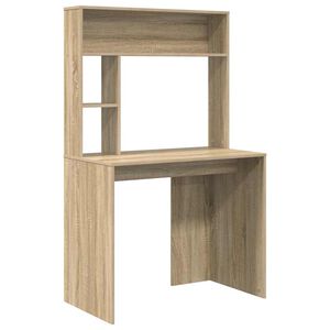 vidaXL Birou Stejar Sonoma 91 x 50 x 149 cm Lemn prelucrat
