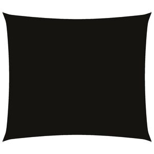 vidaXL Parasolar, negru, 2x2,5 m, țesătură oxford, dreptunghiular