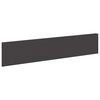 vidaXL Margine pentru gazon 10 buc. 100 x 22 cm Oțel Negru