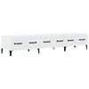 vidaXL Comodă TV, alb, 150x34,5x30 cm, lemn prelucrat