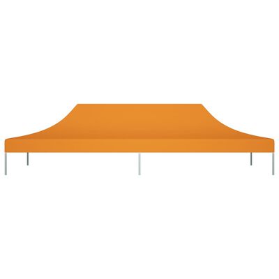 vidaXL Acoperiș pentru cort de petrecere, portocaliu, 6x3 m, 270 g/m²