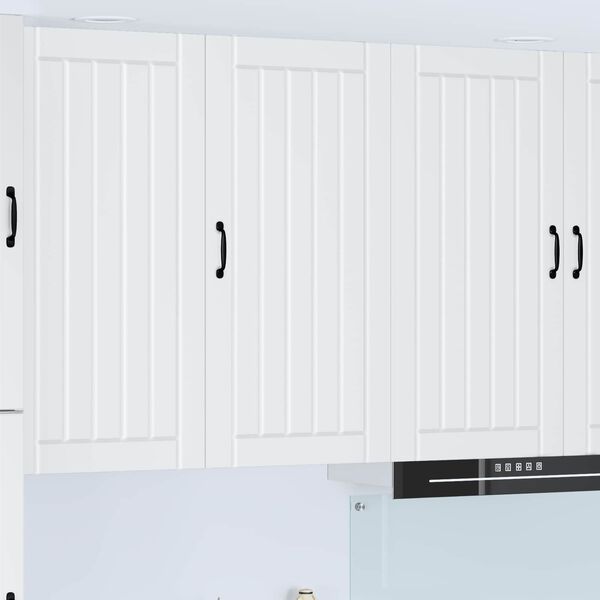 vidaXL Dulap de bucătărie Lucca Alb 50 x 31 x 100 cm Lemn prelucrat