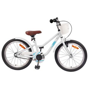 vidaXL Bicicletă pentru Copii 20 Inci pentru 6-11 ani Alb