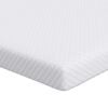 vidaXL Topper din spumă cu memorie 120 x 200 cm Thick Moale Alb