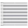 vidaXL Ecran de balcon Gri deschis și alb. 100 x 800 cm