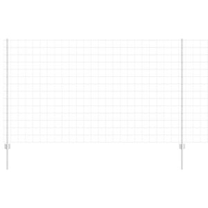 vidaXL Gard cu St&acirc;lp Argintiu