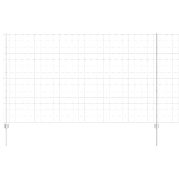 vidaXL Gard cu St&acirc;lp Argintiu 1,4 x 10 m Oțel