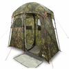 vidaXL Cort de duș pentru 2 persoane, camuflaj, impermeabil