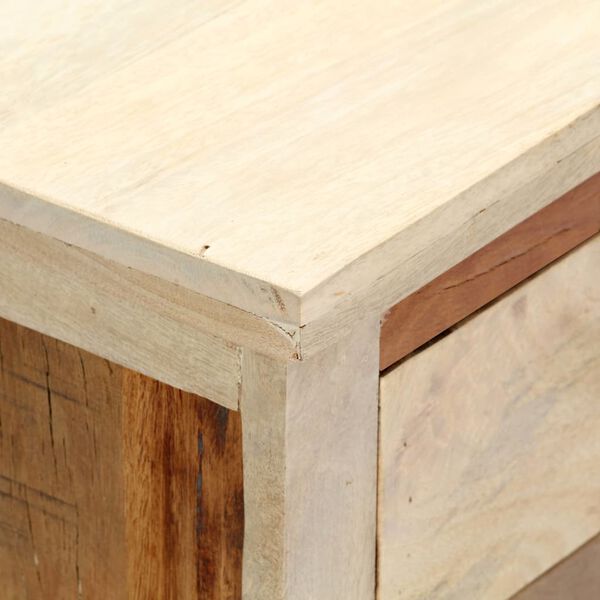 vidaXL Dulap lateral, 60 x 30 x 75 cm, lemn masiv reciclat