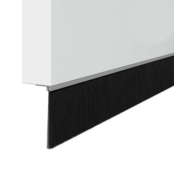 vidaXL Perdele de ușă cu perii cu montare prin &icirc;nșurubare 2 pcs 100 cm