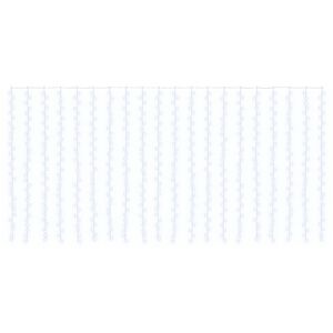 vidaXL Perdea de lumini 600 LED-uri Alb rece 600 x 300 cm