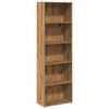 vidaXL Bibliotecă, stejar artizanal, 60x30x189 cm, lemn prelucrat