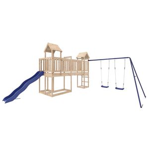 vidaXL Set de joacă pentru exterior, lemn masiv de pin