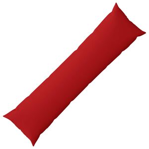vidaXL Husă pentru pernă HEERLEN Roșu 40 x 145 cm Țesătură