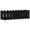 vidaXL Pat &icirc;nălțat grădină design gard 100x30x30 cm lemn de pin tratat