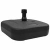 vidaXL Bază pentru umbrelă Negru 45 x 45 x 29,5 cm