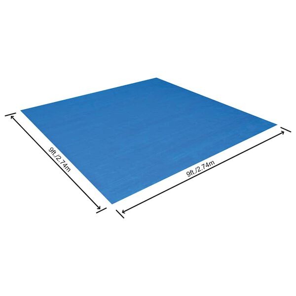 Bestway P&acirc;nză de sol pentru piscină Flowclear, 274x274 cm