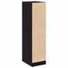 vidaXL Cabinet de Apotecă Stejar negru 30 x 41 x 118 cm Lemn compozit