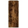 vidaXL Dulap pe perete, stejar afumat, 69,5x34x90 cm, lemn prelucrat