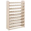 vidaXL Suport de vinuri, 72,5x25x111,5 cm, lemn masiv de pin