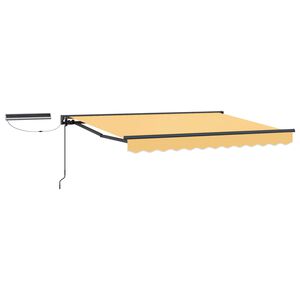 vidaXL Cort electric retractabil Nisipiu 2,5 x 2 m