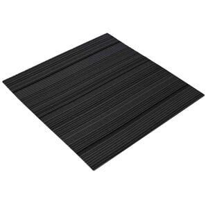 vidaXL Placă de carpetă Dungi Gri deschis 50 x 50 cm 36 buc.