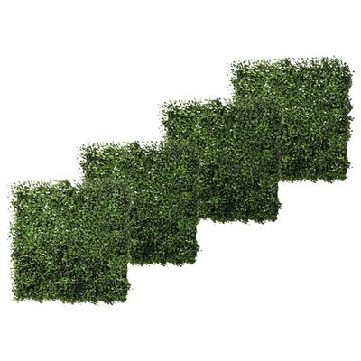 Emerald Covor cimișir iarbă artificială 4 buc. verde 50x50 cm 417980