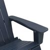 vidaXL Scaun rocking Adirondack Albastru marin 92 x 73,5 x 92 cm HDPE