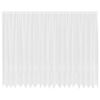 vidaXL Cortină din Dantelă cu perdele Alb 245 x 500 cm Poliester