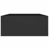 vidaXL Dulap de perete cu sertare, 2 buc., negru, 40x23,5x10 cm, MDF