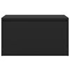 vidaXL Bancă de hol, negru, 80x40x45 cm, PAL