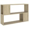 vidaXL Bibliotecă, stejar sonoma, 100x24x63 cm, PAL