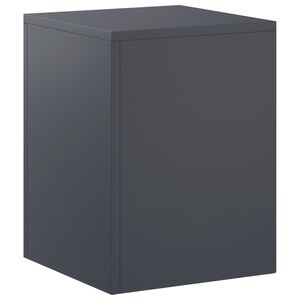 vidaXL Suport pentru plante Antracit 30 x 30 x 40 cm Oţel inoxidabil