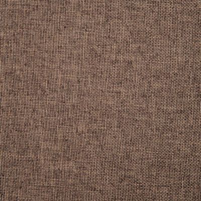vidaXL Scaun de sufragerie pivotant, maro, material textil
