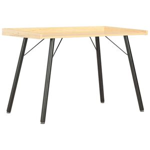 vidaXL Birou, culoarea stejarului, 90 x 50 x 79 cm
