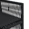 vidaXL Set mobilier de grădină cu perne, 9 piese, negru, poliratan