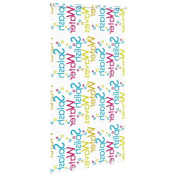 vidaXL Jaluzea cu rolă de duș 130x240 cm lățime material 126 cm