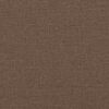 vidaXL Canapea cu 3 locuri, maro, 180 cm, material textil