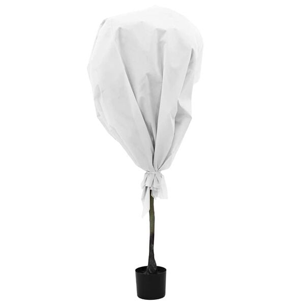 vidaXL Fleece de Protecție pentru Plante &icirc;mpotriva &Icirc;nghețului Alb