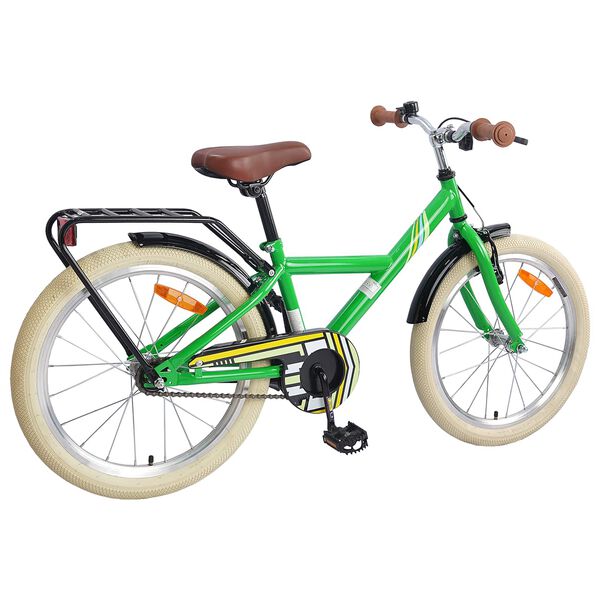 vidaXL Bicicletă pentru Copii 24 Inci pentru 8-12 ani Verde