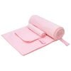 vidaXL Set de Prosoape Sport 2 buc. Roz 50 x 30 cm, 200 x 100 cm